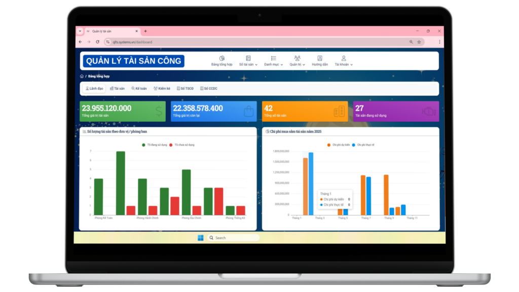 Phần Mềm Quản Lý Tài Sản Công – Giải Pháp Chuyển Đổi Số Toàn Diện